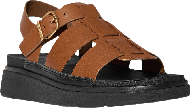 Fitflop Gen-FF Fisherman サンダル Women's Gen-Ff Leather Back-Strap-Sandals | FitFlop US