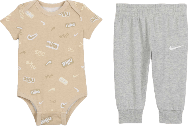 Nike E1D1 Baby Short Sleeve Bodysuit and Pants Set