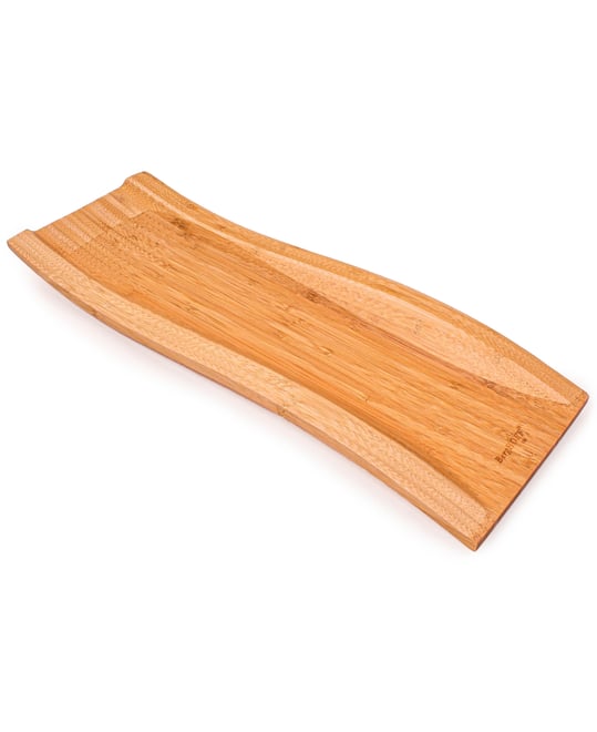 Bamboo 16" Wavy Serving Tray
