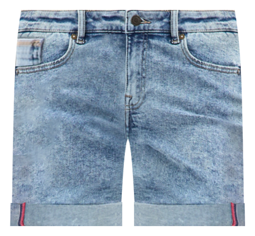 Women's Cuffed Denim Shorts