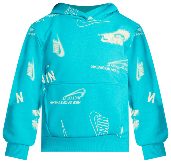 Nike Sportswear Club Sudadera con gorro de French Terry para niños talla grande