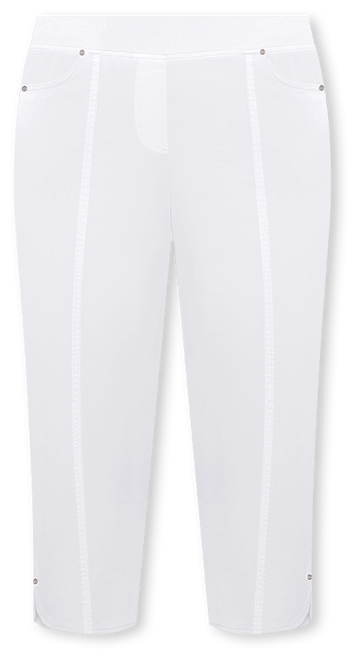 Alfred Dunner Nantucket Womens Plus Capri Pant