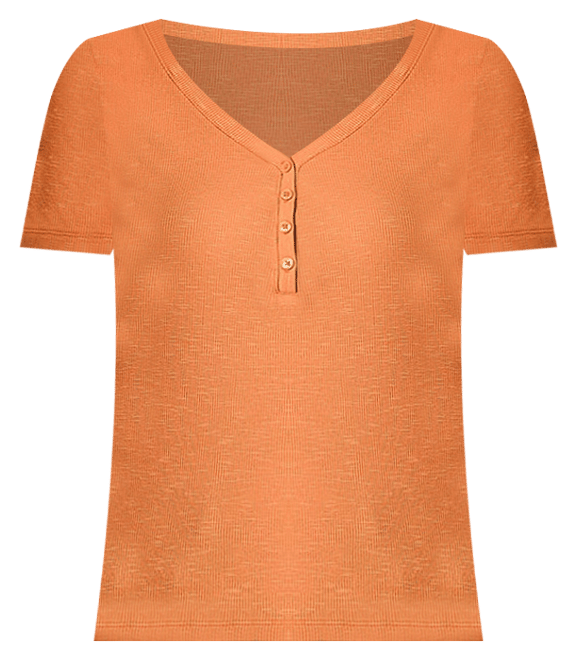 a.n.a Tall Womens Henley Neck Short Sleeve Henley Shirt