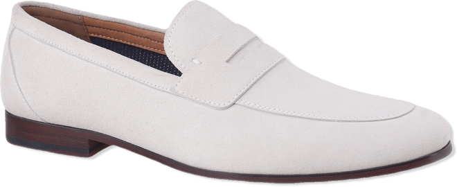 Men's Baldwinn Suede Penny Loafer, Exclusively at Macy's