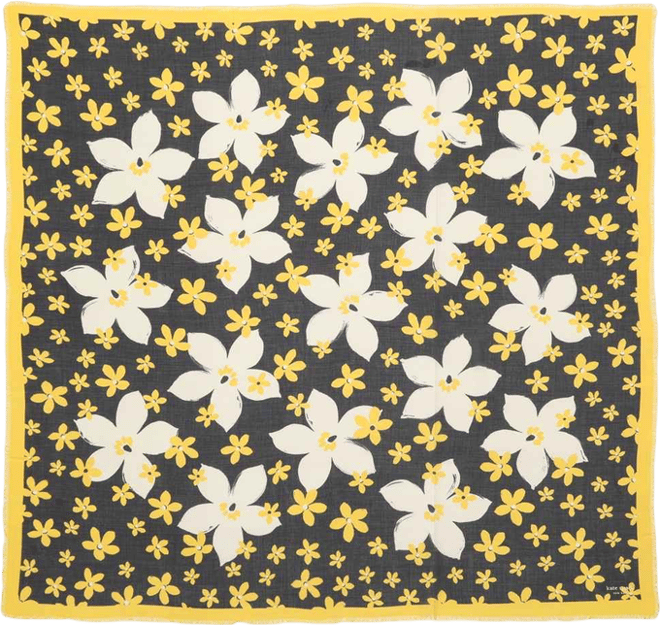 Women's Summer Blooms Large Square Scarf