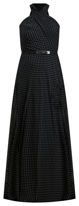 Lauren Ralph Lauren Women's Polka-Dot Belted Georgette