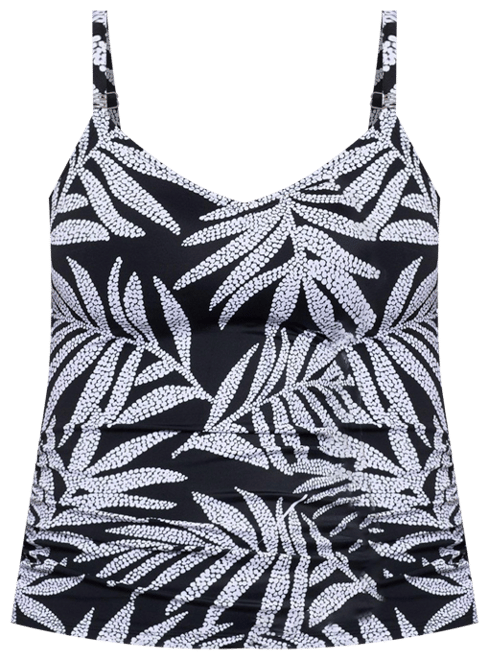 American Beach Womens V-Neck Tankini Top