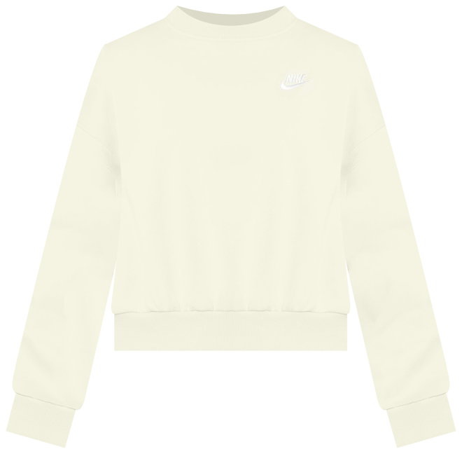 Nike Sportswear Club Fleece Girls' Boxy Crew-Neck Sweatshirt