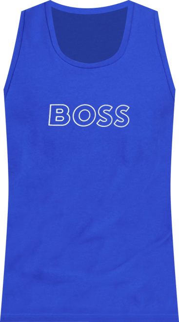Boss by  Men's Beach Logo Tank Top