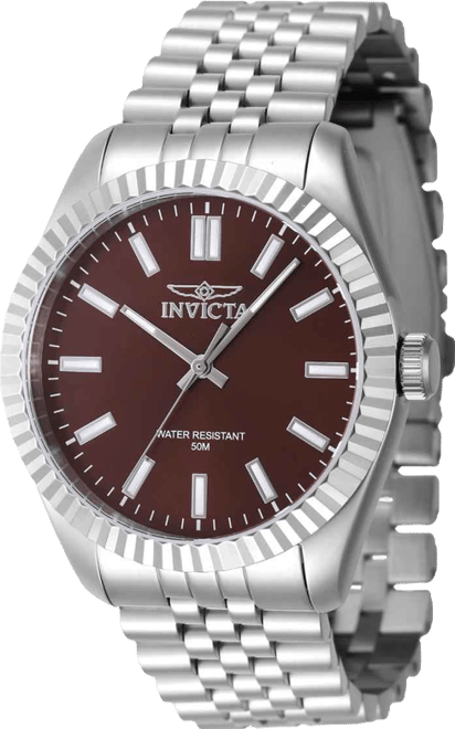 Men's 47482 Specialty Quartz 3 Hand Copper Dial Watch