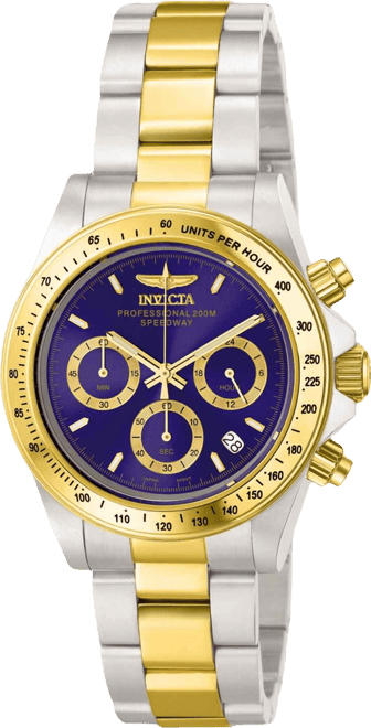 Men's 3644 Speedway Quartz Chronograph Blue Dial Watch