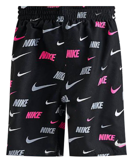 Big Kids' Nike Swoosh Allover Print Swim Shorts | JD Sports