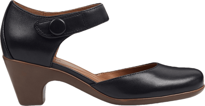 Women's Clarice Mary Jane Block Heel Pumps