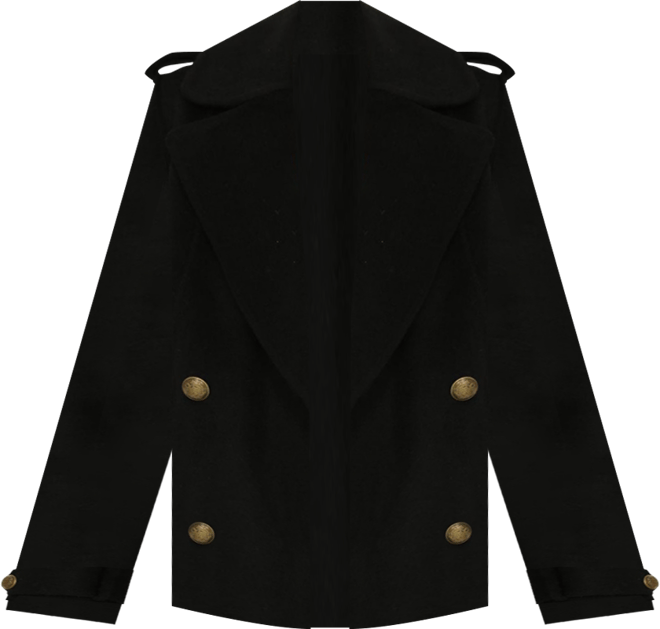 Better Off Military Peacoat Women's