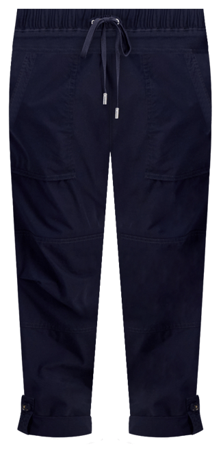 Women's Cotton Roll-Tab Utility Pants