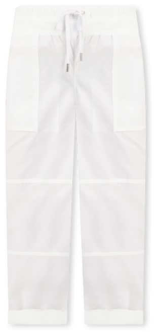 Women's Cotton Roll-Tab Utility Pants
