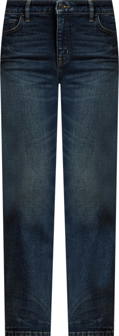 Women's High-Rise Straight Ankle Jeans