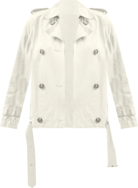 Women's Cool Nights Cropped Trench Coat