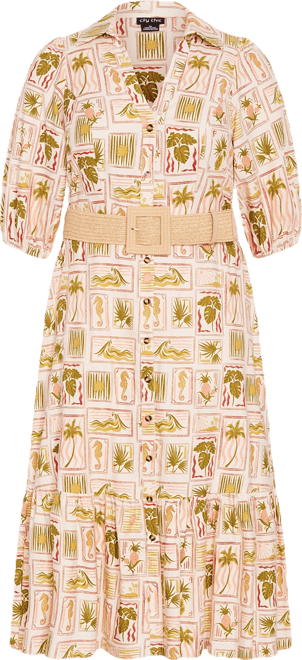 Plus Size Anna Tropics Dress