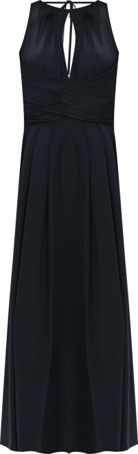 Women's Maxi Dress with Belt Ties