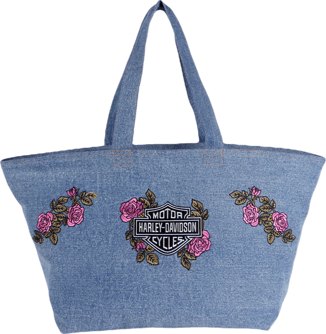 Overnight Denim Tote Bag