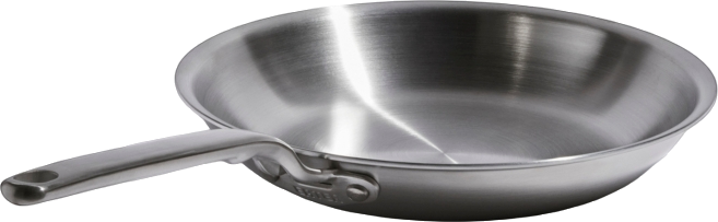 X Eater 5-Ply Stainless Steel, 10.5" Fry Pan