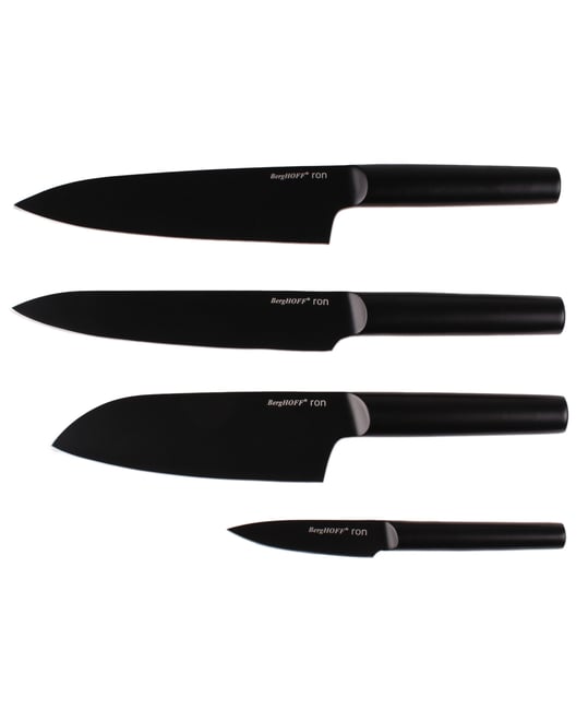 Ron Stainless Steel 4-Piece Knife Set