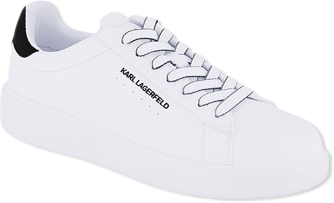 Men's Logo Plain Toe Sneakers