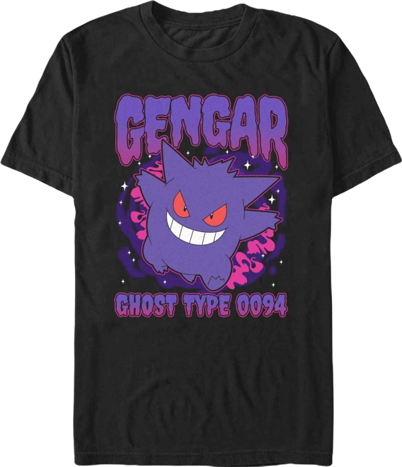 Men's Gengar Shadow  Short Sleeve T-Shirt