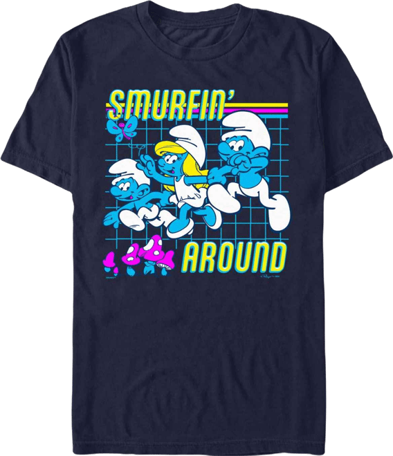 Men's Smurf Around Short Sleeve T-Shirt