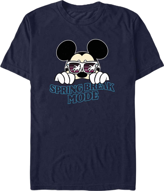 Men's Spring Break Mickey Short Sleeve T-Shirt