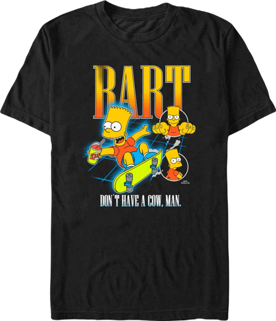 Men's Bart Flying Short Sleeve T-Shirt