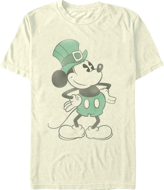 Men's Mickey Leprechaun Short Sleeve T-Shirt