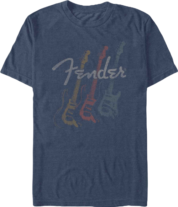 Men's Triple Fret Short Sleeve T-Shirt