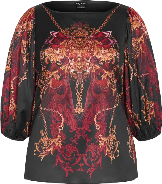 Plus Size Ivanna Top