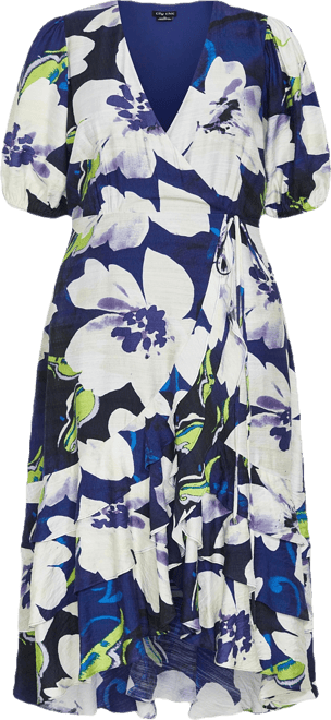 Plus Size Bea Floral Dress