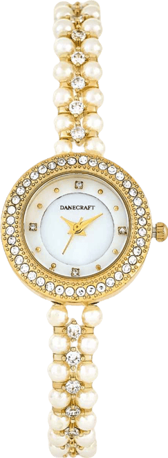 Women's 18K Fine Gold Plated Analog Watch