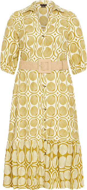 Plus Size Anna Seashell Dress