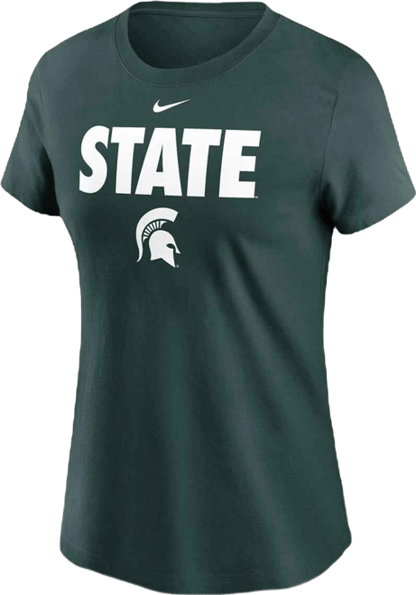 Women's Green Michigan State Spartans Local Ultimate Chant T-Shirt