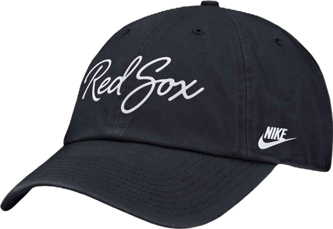 Women's Navy Boston Red Sox Cooperstown Club Script Adjustable Hat