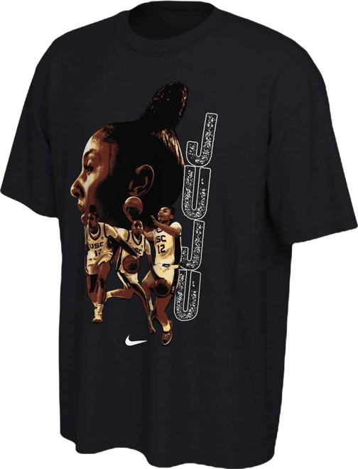 Men's and Women's JuJu Watkins Black Usc Trojans Name Number T-Shirt