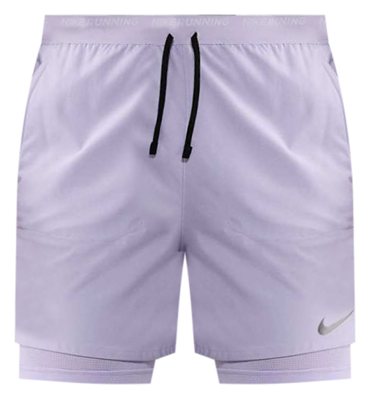 Nike Stride Ανδρικό υβριδικό σορτς για τρέξιμο Dri-FIT 13 cm
