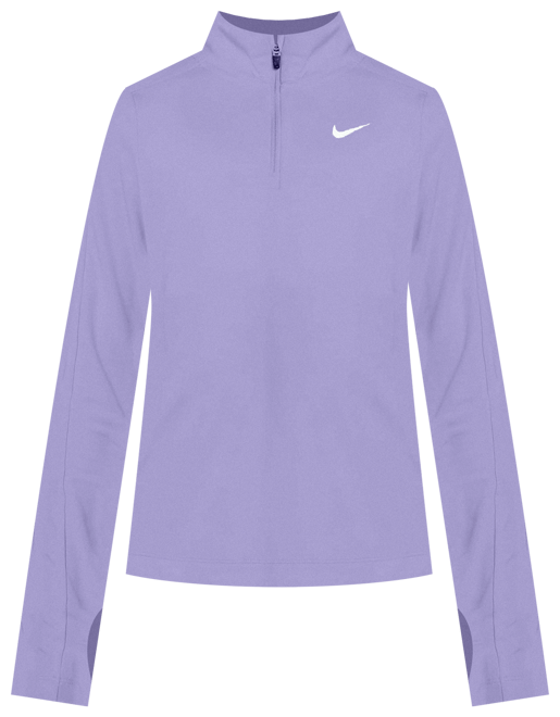 Nike Μακρυμάνικη μπλούζα Dri-FIT με φερμουάρ στο 1/4 του μήκους για κορίτσια