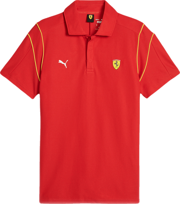 PUMA Scuderia Ferrari T7 Men's Motorsport Polo Shirt