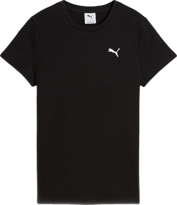 PUMA Elevated Essentials Women's Ribbed T-Shirt