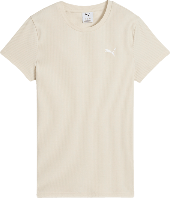 PUMA Elevated Essentials Women's Ribbed T-Shirt