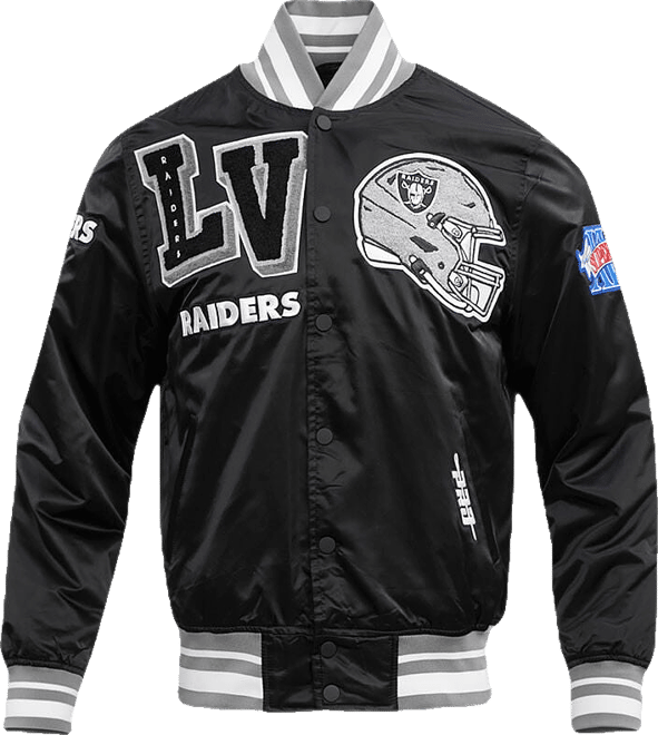 Las Vegas Raiders スタジアムジャケット Las Vegas Raiders Zipper Windbreaker
