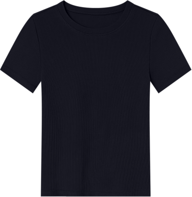 Women's Ribbed T-Shirt, Created for Macy's