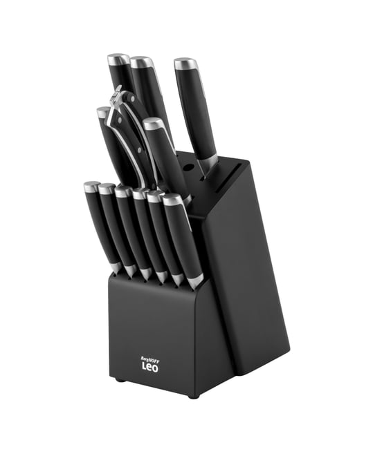 Leo Graphite 13-Piece Knife Block Set