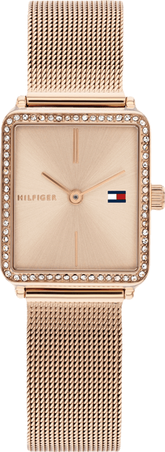 Women's Quartz Carnation Gold-Tone Stainless Steel Bracelet Watch, 21.3mm